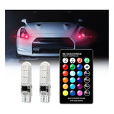 Cocuyos Led Rgb Con Control Remoto Carros Y Motos Colores