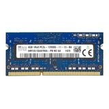 Memoria Ram Laptop Sodimm Ddr3 4gb Pc3l-12800s 1600 Mhz