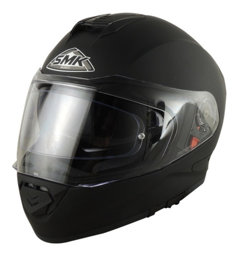 Casco Moto Integral Smk Twister Classic Doble Visor 