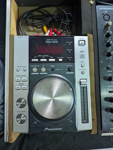 Cdj Pioneer+ Mixer Behringer Djx750+ Hard Case