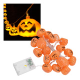 Halloween Luces De Cadena De Calabaza, 3m 20 Led