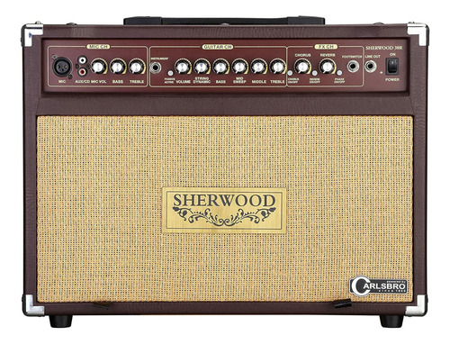 Amplificador Guitarra Electroacustica Carlsbro Sherwood 30r