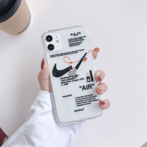 Funda Para iPhone Off White Transparente