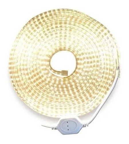 Manguera Led 5mts Luz Calida Exterior Interior Clavija