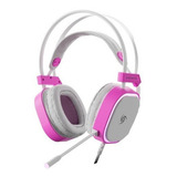 Headset Gemini Vsg Blanco - Soy Gamer Color White Color De La Luz Violeta