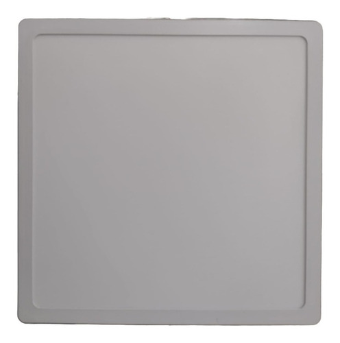 Panel Led Lampara Techo Sobreponer Cuadrada Luz Blanca 24w 