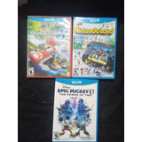 Combo 3 Juegos Wii U Originales