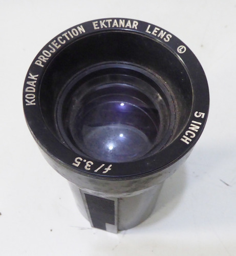 Lente Para Projetor Kodak Ektanar Lens 5 Inch F/3.5