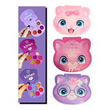 Paleta De Sombras Maquiagem Adulto Infantil - 6 Cores Lindas