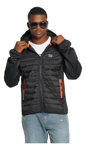 Campera Bross Manga Ranglan Frente Matelass 