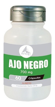 Ajo Negro 700 Mg X 60 