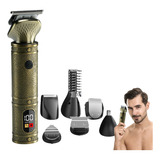 Peluquería De Metal Multifunción 7 En 1 Para Hombre