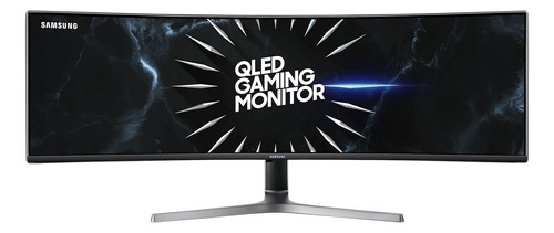 Monitor Gamer Curvo Samsung Gamer C49rg9 Lcd 49  Negro 100v/240v