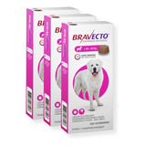 Bravecto Combo 3 Unid 1400mg Comprimido Cães De 40 A 56kg