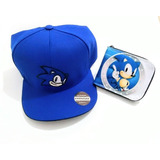 Boné Infantil Sonic E Carteira Infantil Meninos