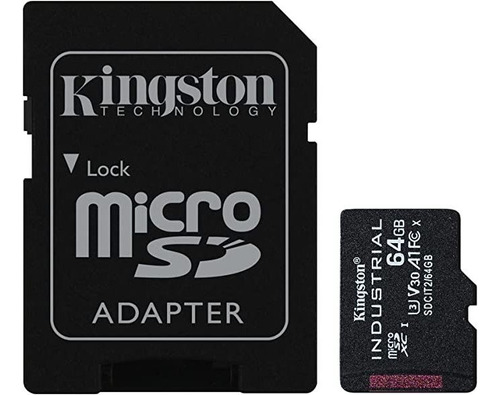 Kingston Tarjeta Industrial Microsdxc C10 A1 Pslc + Adaptad.