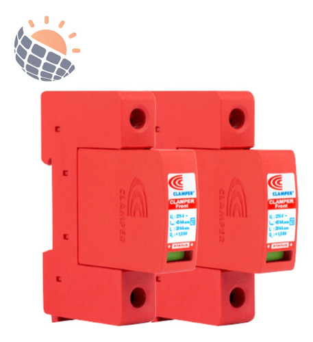 Kit 2 Dps Solar Clamper  Front Monopolar 275v 40ka