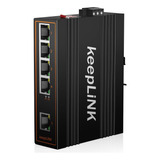 Keeplink Conmutador Poe Industrial Gigabit De 5 Puertos No A