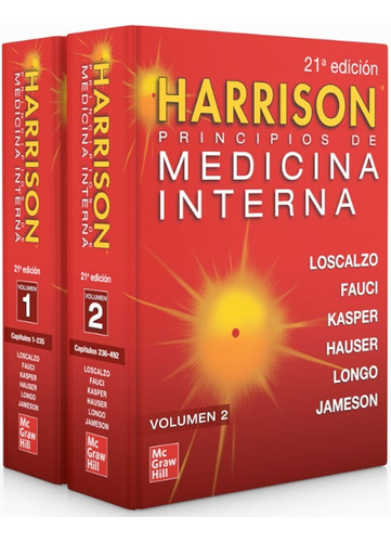 Harrison Principios De Medicina Interna 21 Ed 2 Tomos 