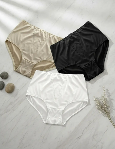 Pantaleta Compresión Ligera Corte Alto 3 Pantaletas Carnival | MercadoLibre