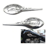 Par Adesivos Emblema Tanque Moto Shadow 600 750 1100