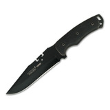 Cuchillo Aitor Uno Negro Hoja 14cm X 5mm Acero 55/58 Hrc