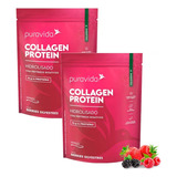 Kit2x Collagen Protein Longevity Drink Verisol 450g Puravida