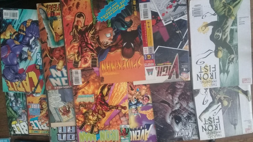 Lote 10 Comics En Inglés - Ironman Cable Spiderman Avenger