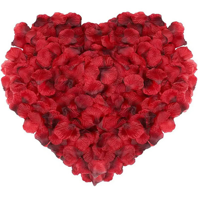 10000 Pétalos,flores Artificiales Mayoreo De Rosas Rojas