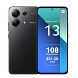 Celular Smartphone Note 13 Dual Sim 8gb 256 Gb Black Preto