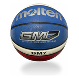 Balón Básquetbol Molten Gm7 Piel Sintética Original