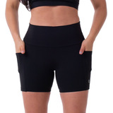 Shorts Feminino Para Corrida Com Bolsos  Promoção