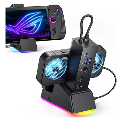 Docking Station Jsaux 7 En 1 Para Rog Ally X Hb0703
