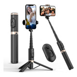 Axnen Q12 Selfie Stick Con Trípode Control Remoto Bluetooth