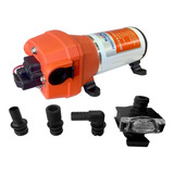 Bomba Para Agua Potable Automatica 12v 17l 8 Canillas 40psi