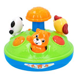 Juego Juguete Bebe Niño Carrusel Movil Spinner Musical Luces