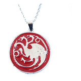 Colgante Collar Game Of Thrones House Dragon Targaryen