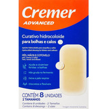 Curativo Hidrocoloide Para Calos Bolhas Advanced 8 Un Cremer