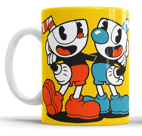 Taza De Cerámica Cup Head 