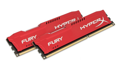 Memória Pc Fury Hyperx Ddr3 16gb (2x8gb) 1866mhz Original