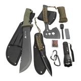 Kit 12 Paq Herramienta Machete Acampar Ozark Trail Camping