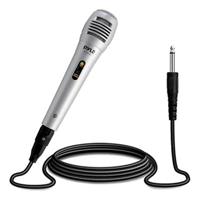 Micrófono Dinámico Pyle PDMIK1 Unidireccional con Cable XLR 2m | MercadoLibre