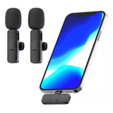 Microfone Lapela Celular Duplo Profissional Samsung iPhone