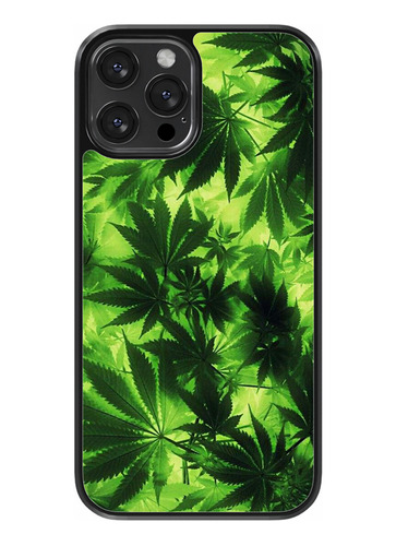 Funda Diseño Para Samsung Marihuana Verde #4