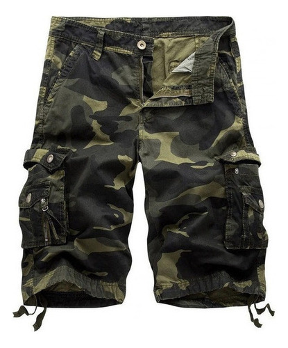 Pantalones Cortos De Camuflaje Para Ropa De Trabajo De Gran