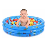 Piscina Inflable Portátil Bañera Verano Para Bebés 100x25cm