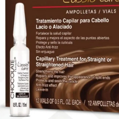 Nutrapel 12 Ampolletas Chocolate Lassio Care | MercadoLibre