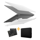 Capa Para Macbook Pro Air 13 14 15 16 +bag +película Teclado