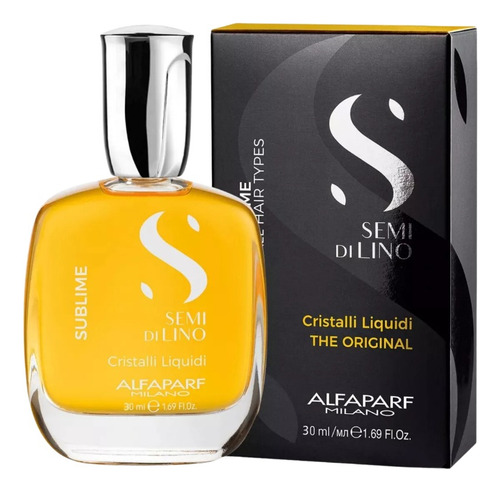 Alfaparf Semi Di Lino Cristali Fluido Liquidi 30ml