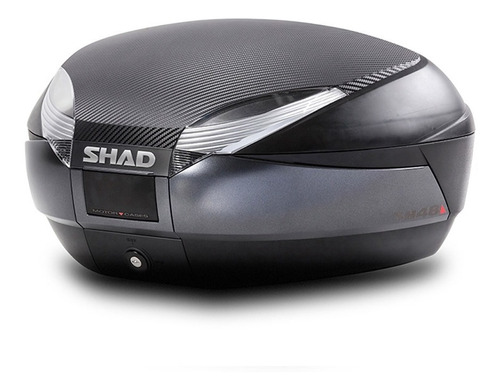 Maleta Para Moto Shad Top-case Sh-48 Carbono + Respaldo